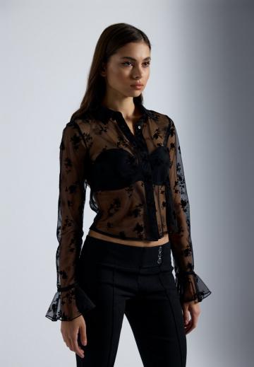 Кружевная блузка