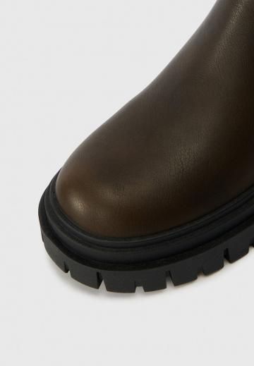 Сапоги на платформе