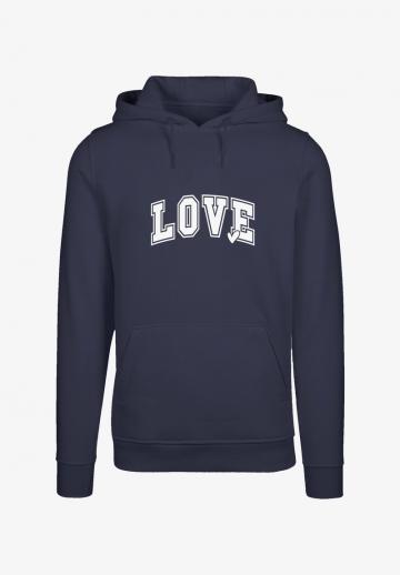 Пуловер с капюшоном