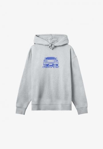 Пуловер с капюшоном