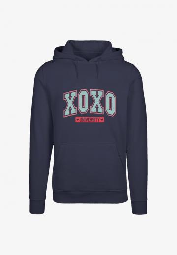 Пуловер с капюшоном