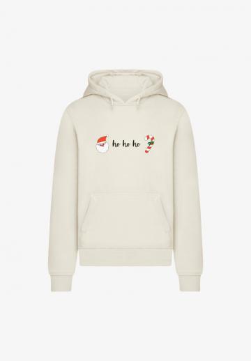 Пуловер с капюшоном