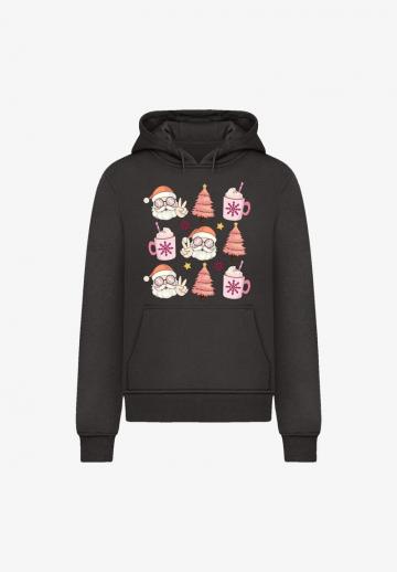 Пуловер с капюшоном