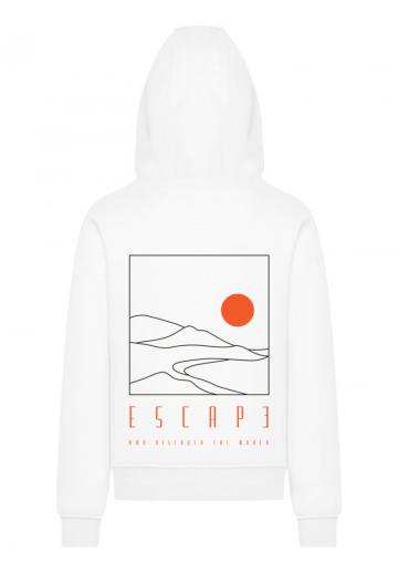 Пуловер с капюшоном