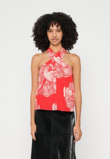 Блузка без рукавов