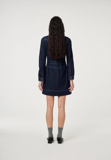 Джинсовое платье