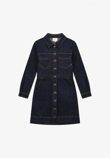 Джинсовое платье