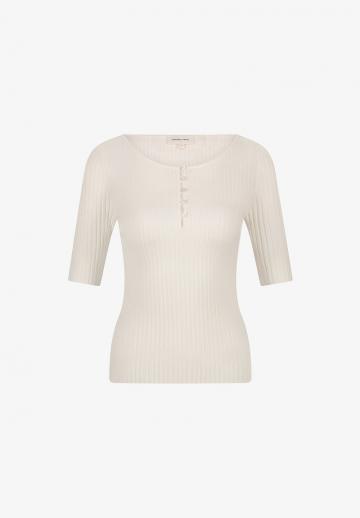 Пуловер с коротким рукавом