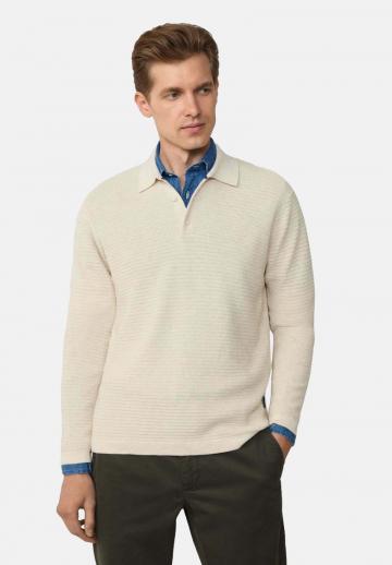 Поло с длинным рукавом