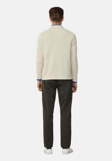 Поло с длинным рукавом