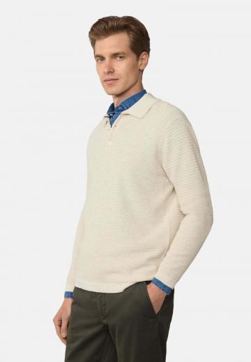 Поло с длинным рукавом