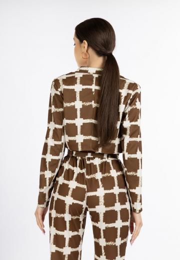 Короткий блейзер