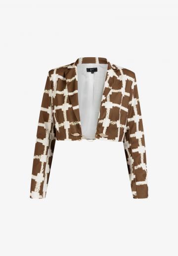 Короткий блейзер