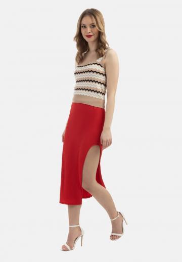 Вязаная юбка