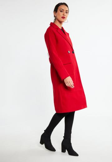 Шерстяное пальто