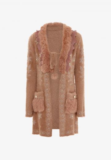 Длинный жилет