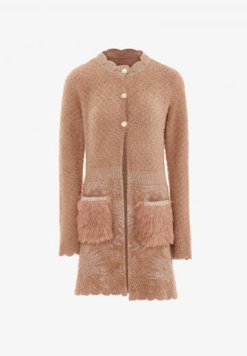 Длинный жилет