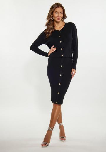 Вязаный жилет