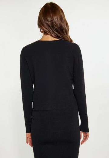 Вязаный жилет