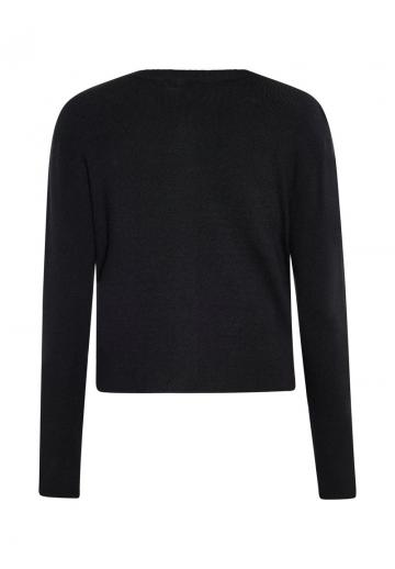 Вязаный жилет