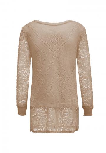 Вязаное платье