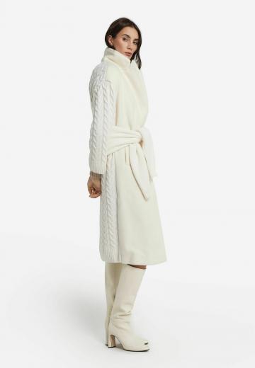 Шерстяное пальто