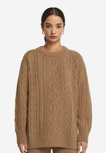 Длинный пуловер