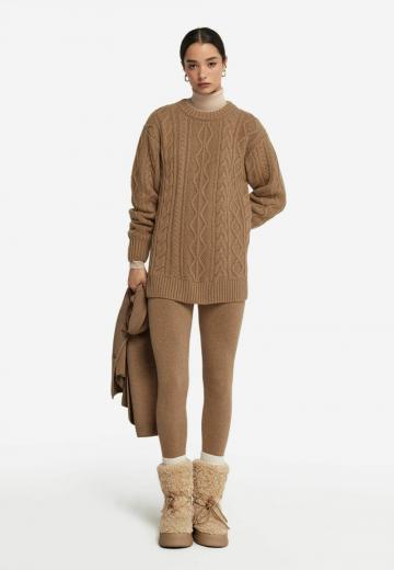 Длинный пуловер