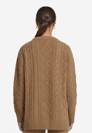 Длинный пуловер