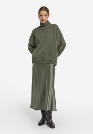 Длинный пуловер