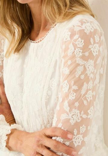 Кружевная блузка