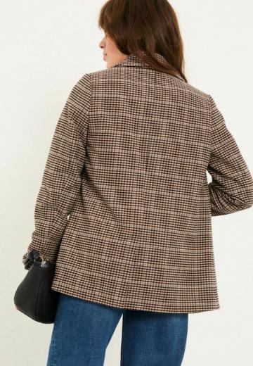 Длинный блейзер