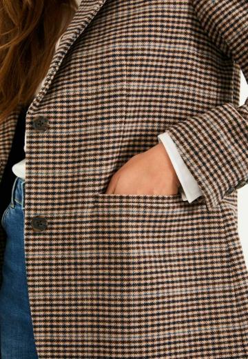 Длинный блейзер