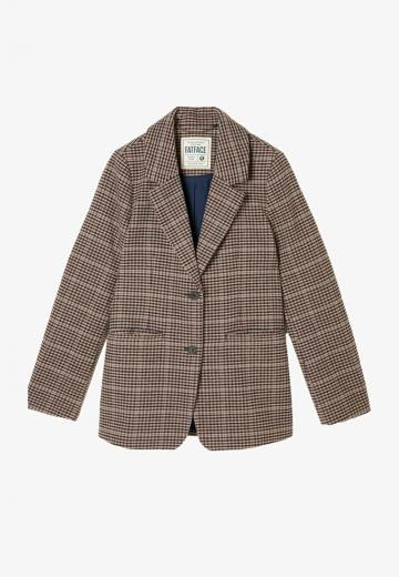 Длинный блейзер