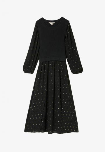 Вязаное платье