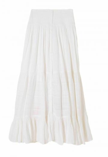 Юбка с воланами