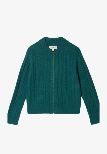 Вязаная кофта