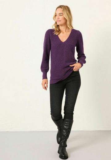 Длинный пуловер