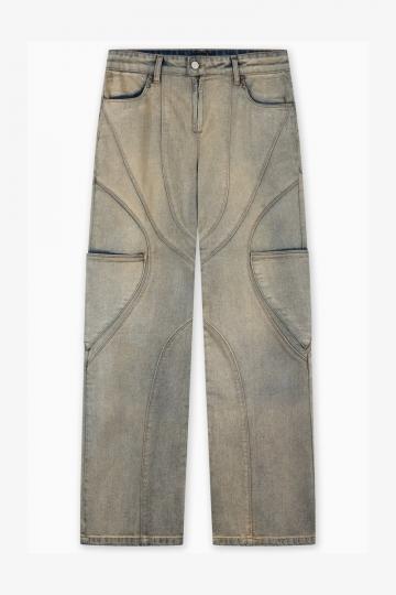 Клешеные джинсы