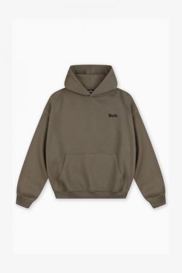 Пуловер с капюшоном