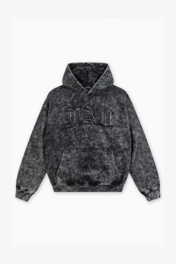 Пуловер с капюшоном