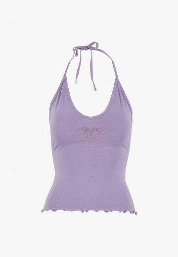 Топ на бретельках