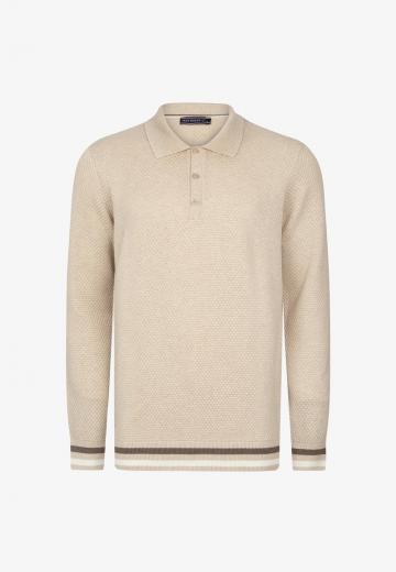 Поло с длинным рукавом