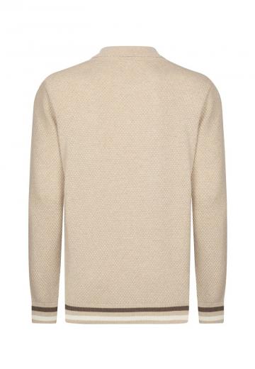 Поло с длинным рукавом