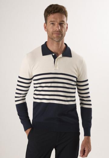 Поло с длинным рукавом