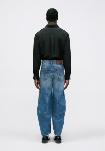 Прямые джинсы