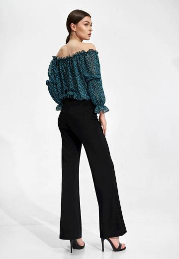 Атласная блузка