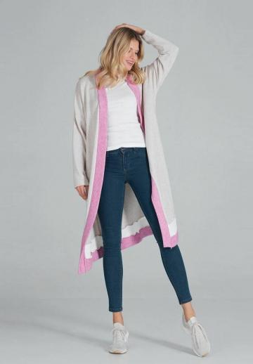 Длинный жилет