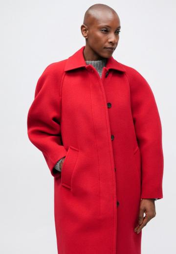 Шерстяное пальто