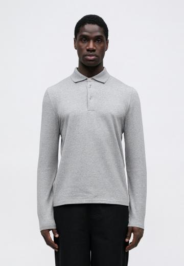Поло с длинным рукавом